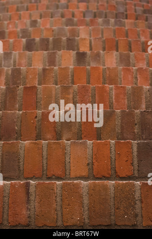 I mattoni in diversi livelli. Foto Stock