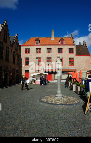 La città di Bruges scene Foto Stock