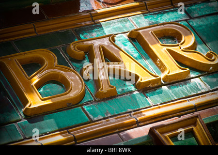 Classic Irish Bar. Aggiunta di vignette Foto Stock