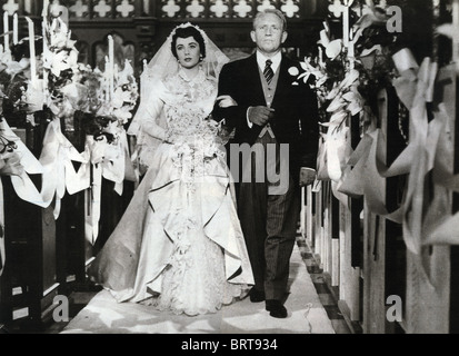 Padre della sposa 1950 MGM film con Elizabeth Taylor e Spencer Tracy Foto Stock