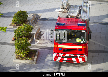 Foto di un irlandese camion dei vigili del fuoco Foto Stock