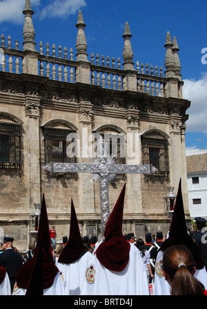 Santa Semana (Settimana Santa), Siviglia, provincia di Siviglia, in Andalusia, Spagna, Europa occidentale. Foto Stock