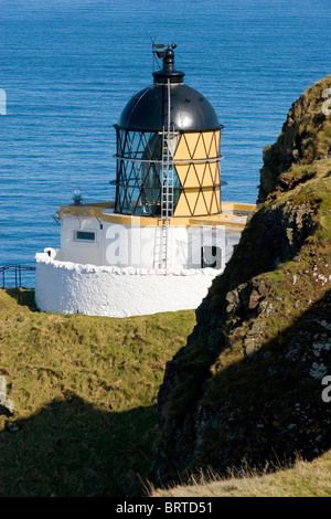 St Abbs faro, Berwickshire, Scozia Foto Stock