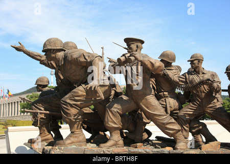 War Memorial e Museo, Seoul, Corea del Sud, Asia Foto Stock