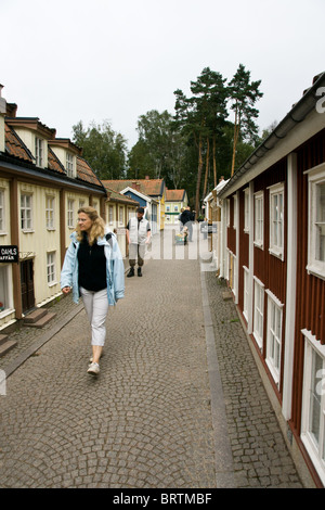 I racconti di Astrid Lindgren è presentato in Themepark Astrid Lindgrens World in Vimmerby Svezia Foto Stock