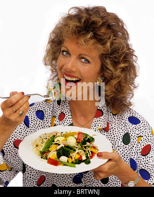 Lizzie Webb, o 'Mannuncio Lizzie' Colazione TV presentatore per esercitare, fitness e salute Foto Stock