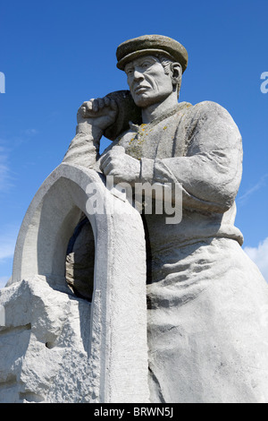 Statua commemora gli uomini di cava di Portland Foto Stock