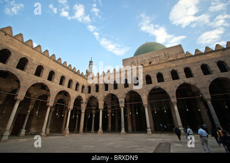 Muhammad Al-Nasir Moschea, presso la cittadella di Saladino al Cairo, Egitto. Foto Stock