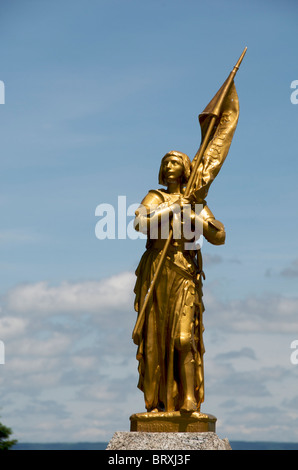 Statua di Giovanna d'arco. La Francia. L'Europa. Foto Stock