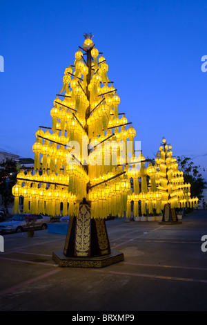 La lampada albero Foto Stock