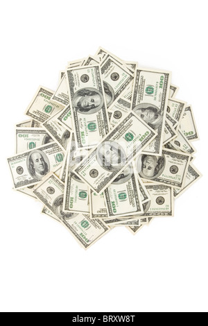 Dollari US Close up per lo sfondo Foto Stock