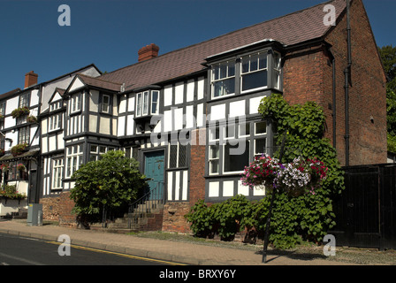 La struttura di legno edificio sulla strada Homend, Ledbury, Herefordshire. Foto Stock