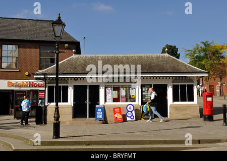 Market Street, Wellingborough, Northamptonshire, England, Regno Unito Foto Stock