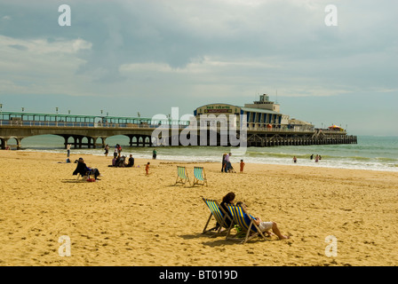 Il molo di Bournemouth Dorset England Regno Unito 2010 Foto Stock