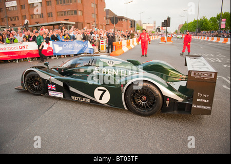 Breitling Bentley Formula una vettura di F1 Foto Stock