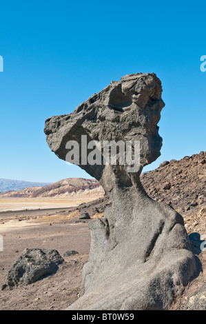 Fungo Rock, rock formazione, Parco Nazionale della Valle della Morte, CALIFORNIA, STATI UNITI D'AMERICA Foto Stock