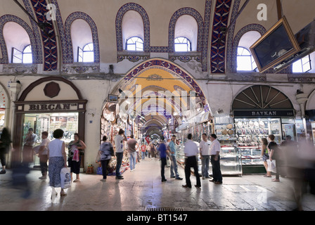 Istanbul, Turchia. Il Grand Bazaar Foto Stock