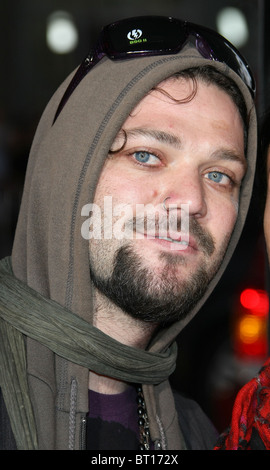 BAM MARGERA JACKASS 3D PREMIERE HOLLYWOOD Los Angeles California USA 13 Ottobre 2010 Foto Stock