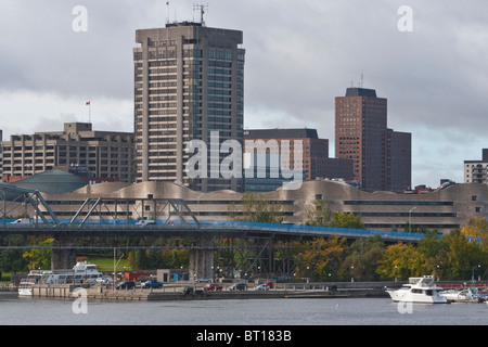 Gatineau, precedentemente noto come scafo, è visto da Ottawa Mercoledì 29 Settembre, 2010. Foto Stock