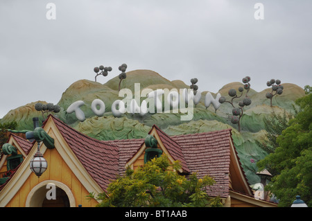 ToonTown presso il Walt Disney Land in Anaheim, CA Foto Stock