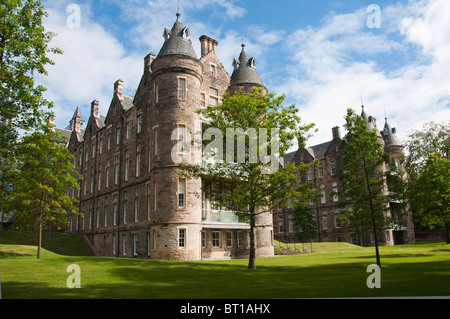 Riqualificazione dell'ex Royal Infirmary come appartamenti di lusso a Quartermile a Edimburgo, Scozia Foto Stock