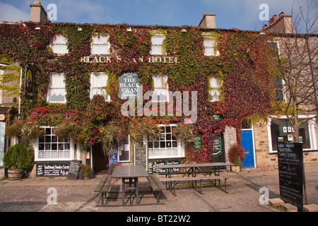 Black Swan Hotel, Leyburn, North Yorkshire Foto Stock