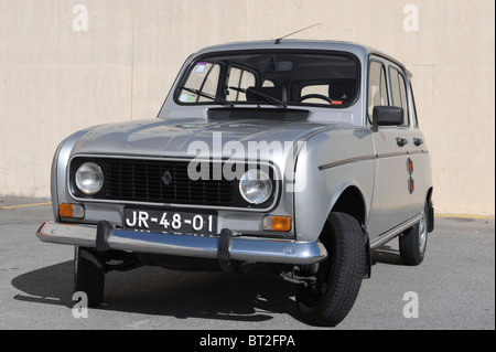 Grigio Renault 4L Foto Stock