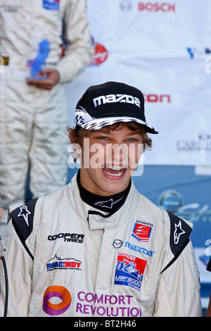 Sage Karam driver della #8 Team Rivoluzione Comfort auto per Andretti Autosport. Foto Stock