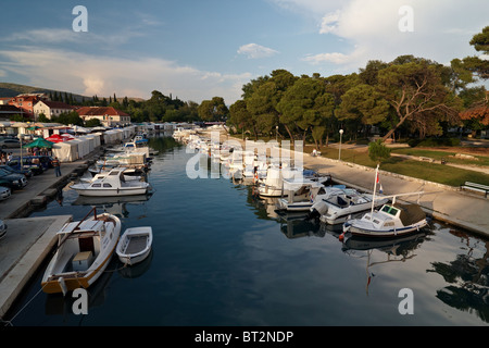 Trogir Dalmazia Croazia Foto Stock