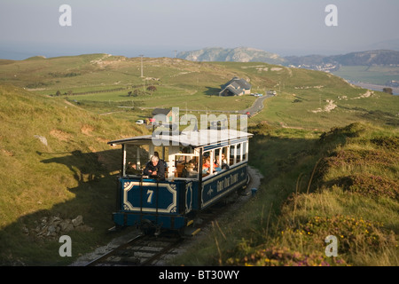 Wales Conwy Llandudno Great Orme Tramway Foto Stock