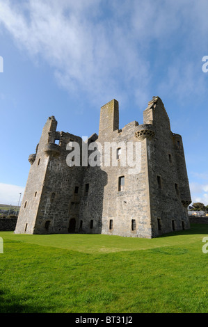 Il castello di Scalloway Shetland Scozia Scotland Foto Stock