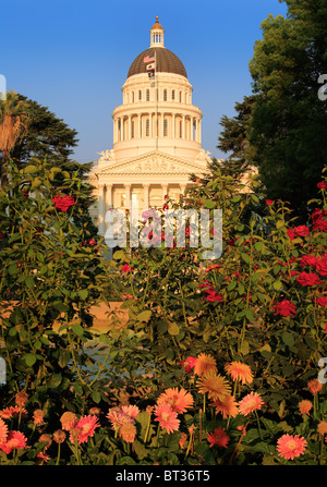 La California State Capitol a Sacramento, California Foto Stock