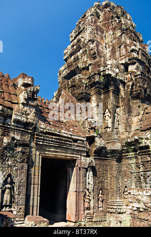 Il Banteay Kdei, Angkor, Siem Reap, Cambogia Foto Stock