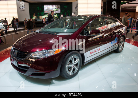 Honda cella a combustibile idrogeno chiarezza auto al Paris Motor Show 2010 Foto Stock