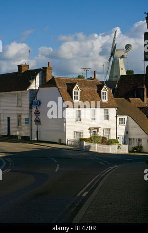 Vista verso il Mulino di unione da Cranbrook Kent England Foto Stock