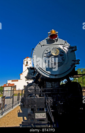 Big Mike locomotiva di deposito di Boise, Idaho Foto Stock