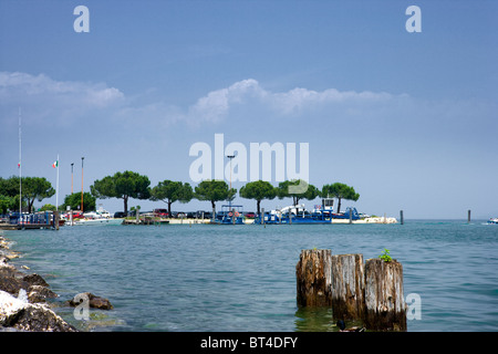 Il lago di Garda, Italia Foto Stock