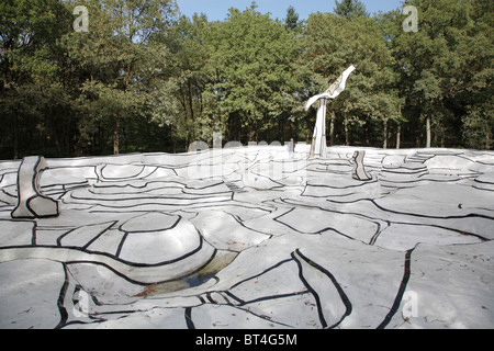 Kroller-Muller Art Museum, Jardin d'e-mail (Jean Dubuffet), Holland, Paesi Bassi Foto Stock