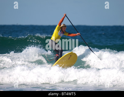 BSUPA Nazionale Campionato Wave, serie finale, Watergate Bay, Cornwall. 16/10/10 Foto Stock