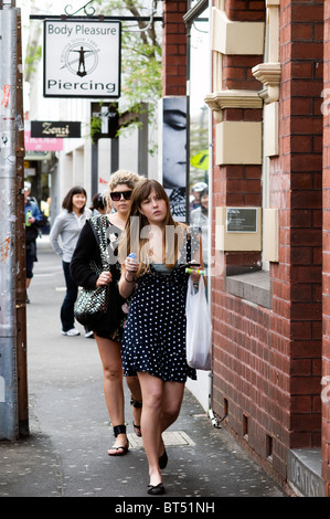 Greville Street prahran Melbourne, Victoria, Australia Foto Stock