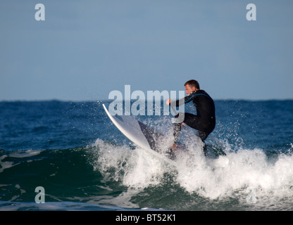 BSUPA Nazionale Campionato Wave, serie finale, Watergate Bay, Cornwall. 16/10/10 Foto Stock