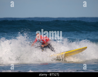 BSUPA Nazionale Campionato Wave, serie finale, Watergate Bay, Cornwall. 16/10/10 Foto Stock