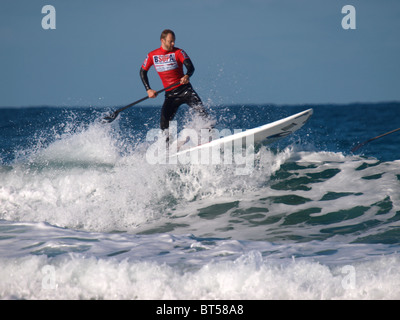 BSUPA Nazionale Campionato Wave, serie finale, Watergate Bay, Cornwall. 16/10/10 Foto Stock