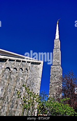 Boise LDS Tempio, Boise, Idaho, Stati Uniti d'America Foto Stock