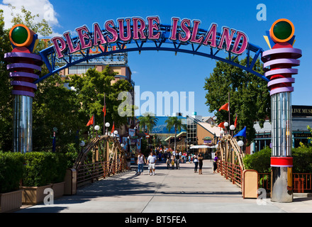 Ingresso a Pleasure Island, Downtown Disney, Lake Buena Vista Orlando, Florida centrale, STATI UNITI D'AMERICA Foto Stock