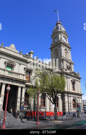 Casa delle Arti, North Melbourne Town Hall, Queensberry Street, North Melbourne, Victoria, Australia, Oceania Foto Stock