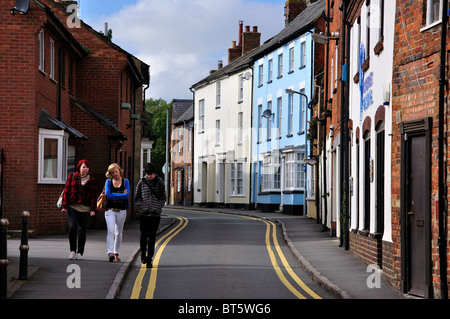 Periodo case, Park Street, Towcester, Northamptonshire, England, Regno Unito Foto Stock