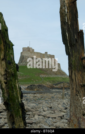 Aprire le barche a remi Lindisfarne Northumberland isola di marea costa Nord Est Inghilterra Isola Santa, civile parrocchia. Parker cronaca P Foto Stock