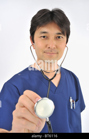 Ritratto di medico maschio Foto Stock