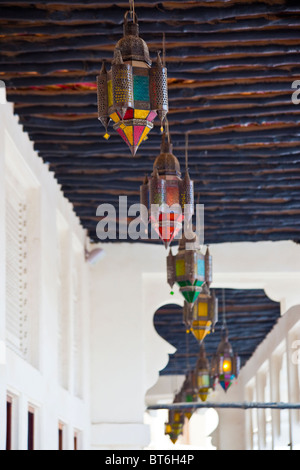 Lanterna nel Souq Waqif, Doha, Qatar Foto Stock